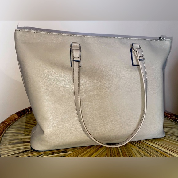 Nine West Tote Laptop Bag in Beige - Picture 4 of 11